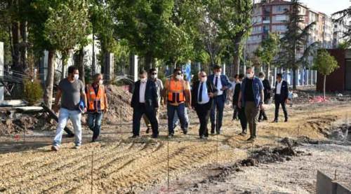 Eskişehir Millet Bahçesi'nde denetim