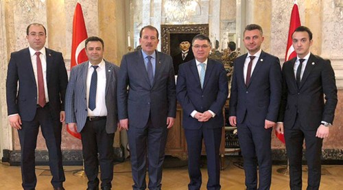 Eskişehir milletvekili Karacan, Avusturya'da STK'larla buluştu