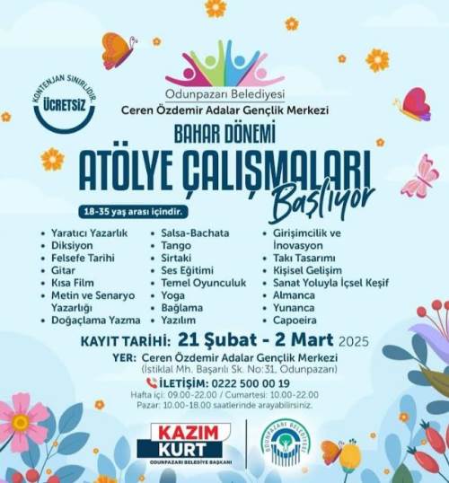 Eskişehir Odunpazarı'nda atölye çalışmaları başlıyor