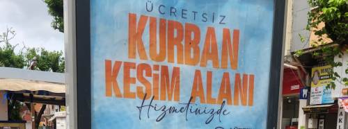 Eskişehir Odunpazarı’nda ücretsiz kurban kesim hizmeti!