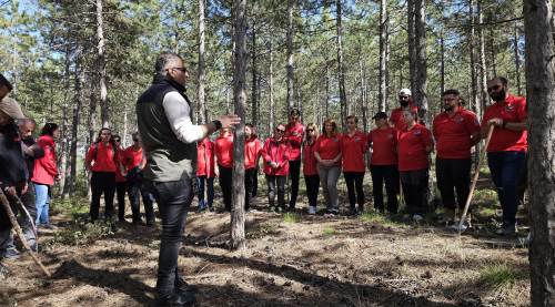 Eskişehir Orman Bölge Müdürlüğü’nden DAK üyelerine yangın eğitimi