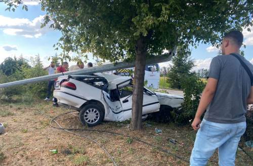 Eskişehir OSB'de dehşet veren trafik kazası!