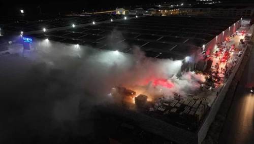 Eskişehir OSB’de korkutan yangın: Alevler fabrikaya sıçramadan söndürüldü