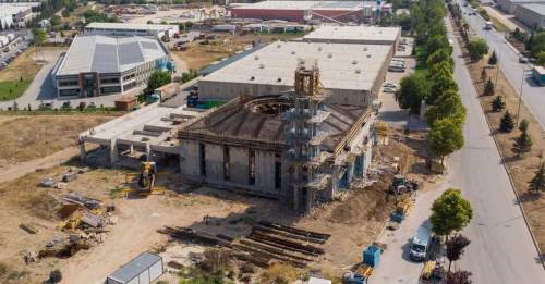 Eskişehir OSB'ye yeni cami: İnşaat sürüyor