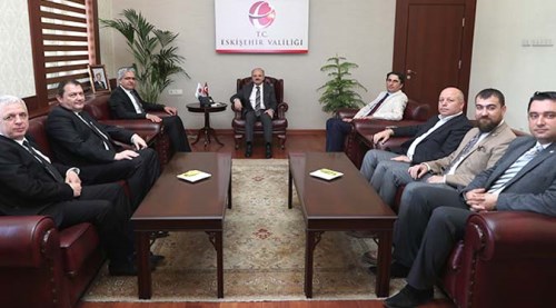 Eskişehir OSB yönetiminden Vali Çakacak’a ziyaret
