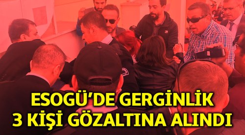 Eskişehir Osmangazi'de bildiri gerginliği: 3 gözaltı