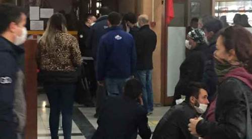 Eskişehir otogarında "izin" kuyruğu!