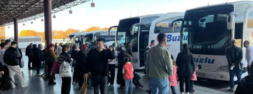 Eskişehir otogarında ara tatil yoğunluğu!