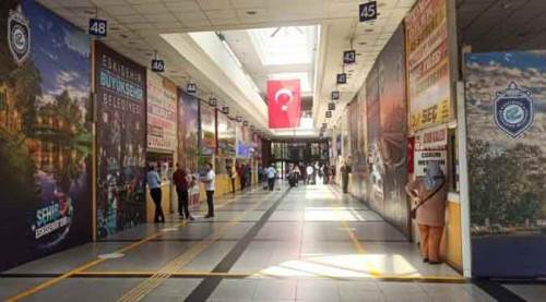 Eskişehir otogarında dikkat çeken sessizlik!