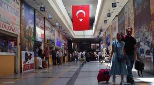 Eskişehir otogarında sessizlik bozuldu!