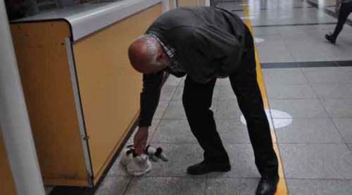 Eskişehir otogarının maskotuna yoğun ilgi