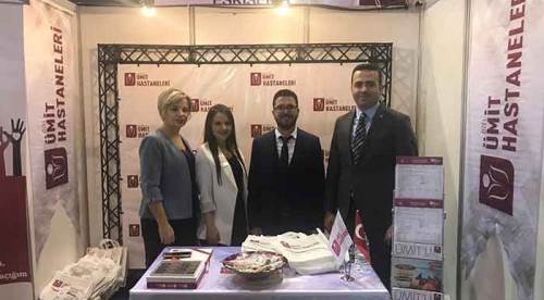 Eskişehir Özel Ümit Hastanesi yöneticileri istihdam fuarında