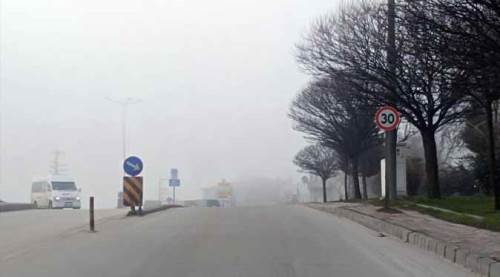 Eskişehir Pazar gününe sisle başladı