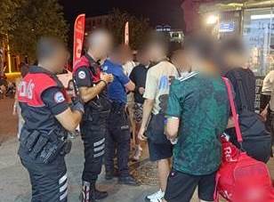 Eskişehir polis ekiplerinden asayiş uygulaması