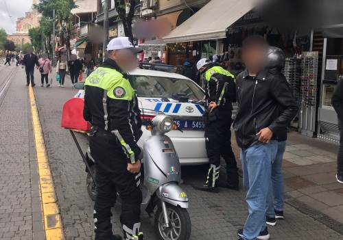 Eskişehir polisi bu kez gözlerinin yaşına bakmadı