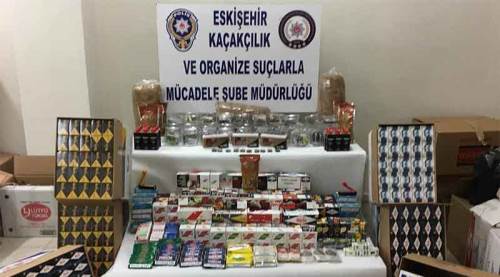 Eskişehir polisi operasyonda ele geçirdi...