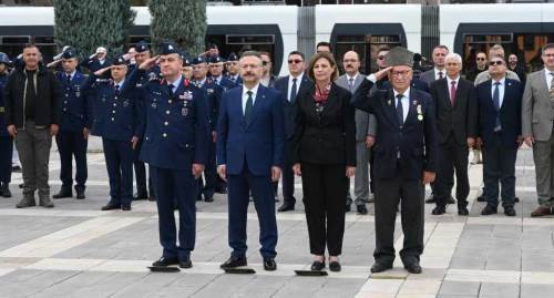 Eskişehir protokolü Gaziler Günü’nde bir araya geldi
