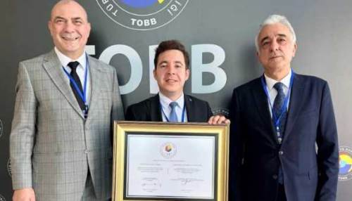 Eskişehir Sanayi Odası'na TOBB'dan akreditasyon sertifikası