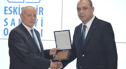 Eskişehir Sanayi Odası'nda Celalettin Kesikbaş görevi devraldı