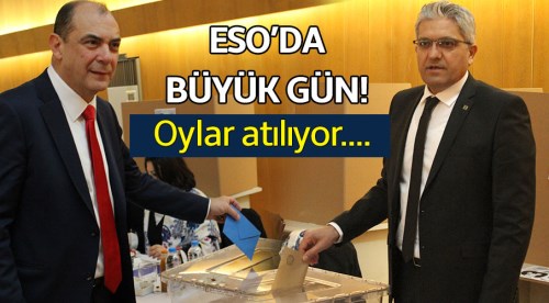 Eskişehir Sanayi Odası'nda oy kullanımı başladı