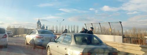 Eskişehir Sazova Mahallesi’nde maddi hasarlı kaza