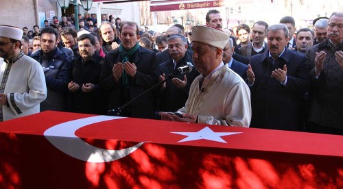 Eskişehir şehidini uğurladı...