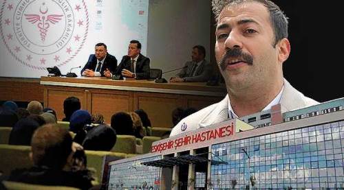 Eskişehir Şehir Hastanesi de seçim meydanı oldu: Sert tepki!
