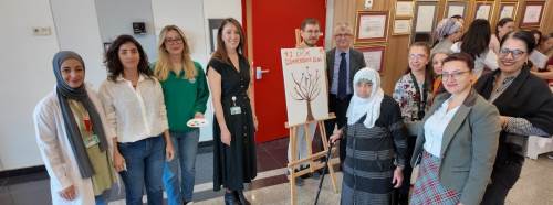 Eskişehir Şehir Hastanesi'nde yaşlılar günü standı kuruldu