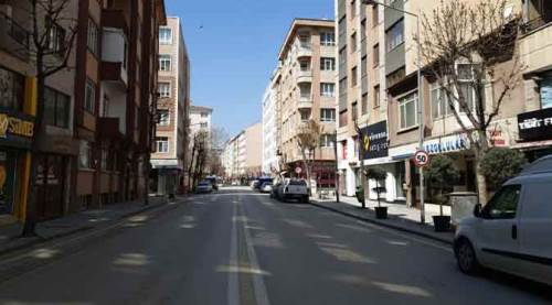 Eskişehir sessizliğe büründü