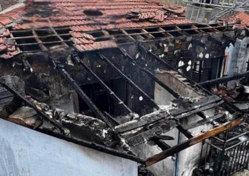 Eskişehir Seyitgazi’de ev yangını