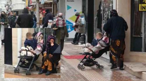 Eskişehir soğuğunda pes dedirten görüntü!