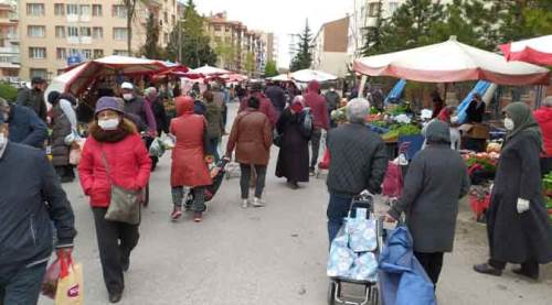 Eskişehir sokağa böyle "veda etti"