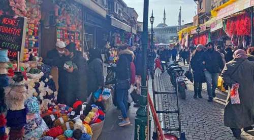 Eskişehir sokaklarında büyük yoğunluk