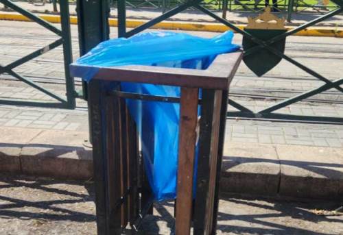 Eskişehir sokaklarında çöp kutuları hedefte