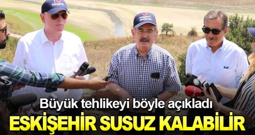 Eskişehir susuz kalabilir!