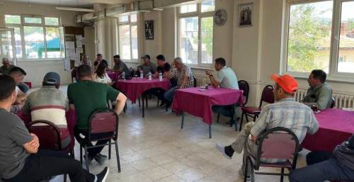 Eskişehir Tarım ve Orman Müdürü çiftçilerle bir araya geldi