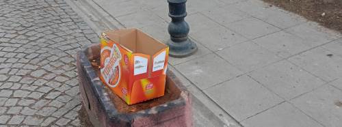 Eskişehir Taşbaşı’nda saksı çöplüğe döndü