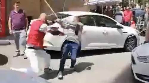 Eskişehir Teksas gibi: Tüyler ürperten kavga