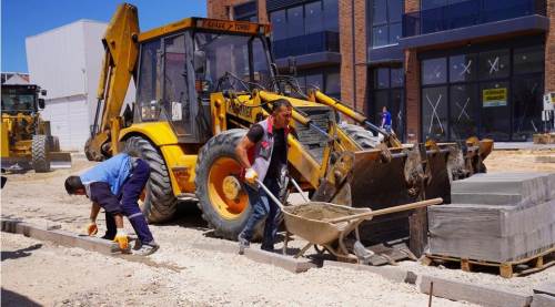 Eskişehir Tepebaşı’nda üstyapı çalışmaları sürüyor