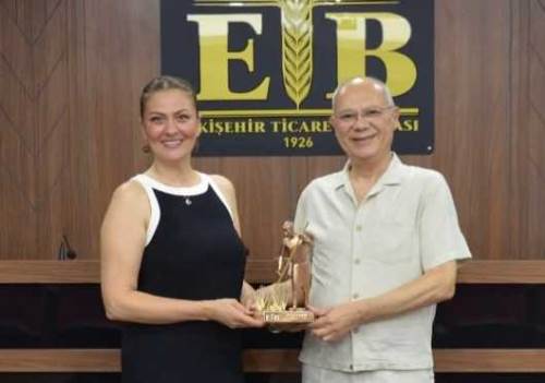 Eskişehir Ticaret Borsası’na teşekkür ziyareti
