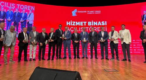 Eskişehir Ticaret Odası'nın yeni hizmet binası açıldı