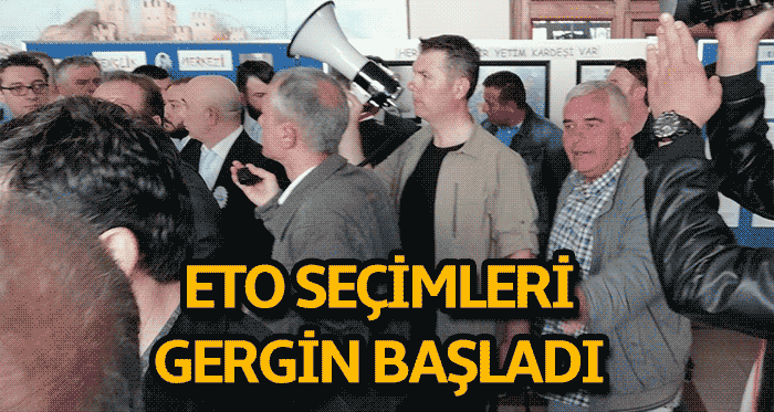 Eskişehir Ticaret Odası seçimleri gergin başladı!