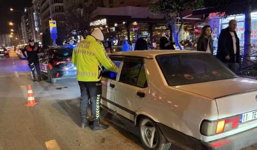 Eskişehir trafiğinde yoğun denetim: Sürücüler dikkat!