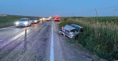Eskişehir trafiğindeki tehlikeli hareket 3 kişiyi yaraladı!