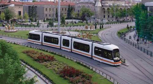 Eskişehir Tramvay Güzergahı 2021