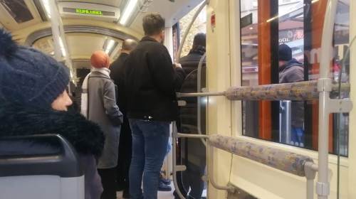 Eskişehir tramvaylarında korsan yolcu denetimi!