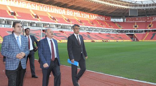 Eskişehir Türkiye-İzlanda milli maçına hazır