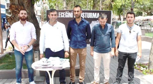 Eskişehir Ülkü Ocaklarından 'Uyuşturucuya Hayır!'
