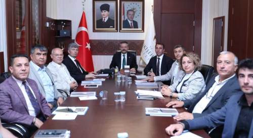 Eskişehir Valiliği'nde Besi OSB'nin durumu konuşuldu