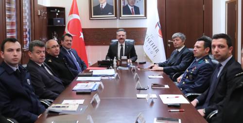 Eskişehir Valiliği'nde önemli toplantı